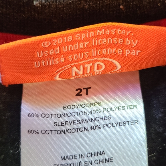 Nickelodeon Paw Patrol long sleeved tee shirt - Picture 3 of 4